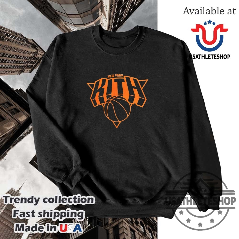 New York Kith X New York Knicks Logo Tshirt 5 New York Kith x New York Knicks Logo T-Shirt