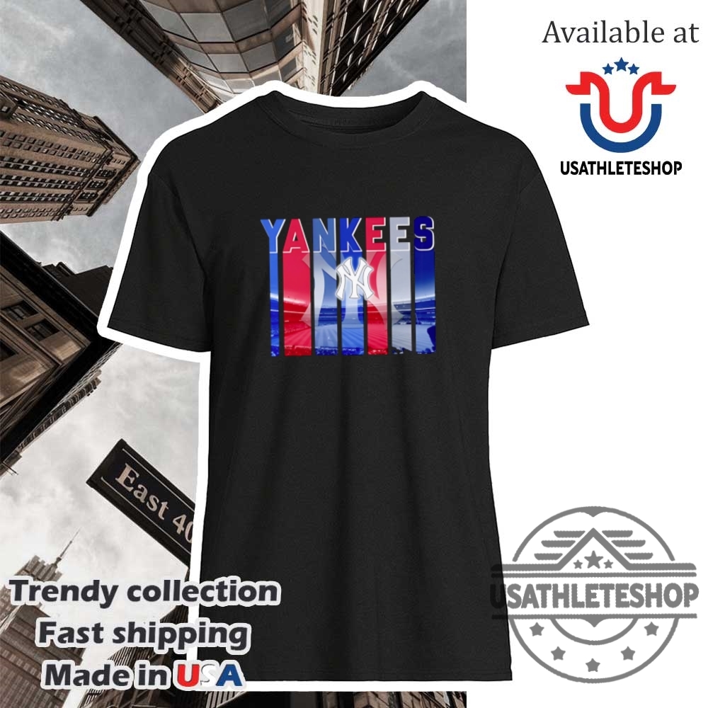 "Top New York T-Shirts: Yankees & Knicks Logo Tees Collection" 5 Stadium Edition Retro New York Yankees Tshirt