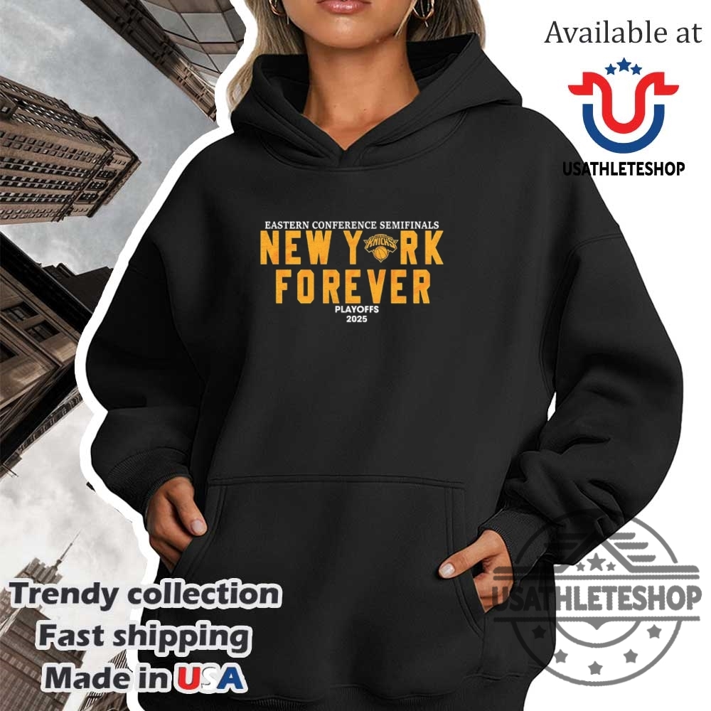 New York Knicks 2025 Nba Playoffs Eastern Conference Semifinals Shirt 4 New York Knicks 2025 NBA Playoffs Eastern Conference Semifinals Shirt
