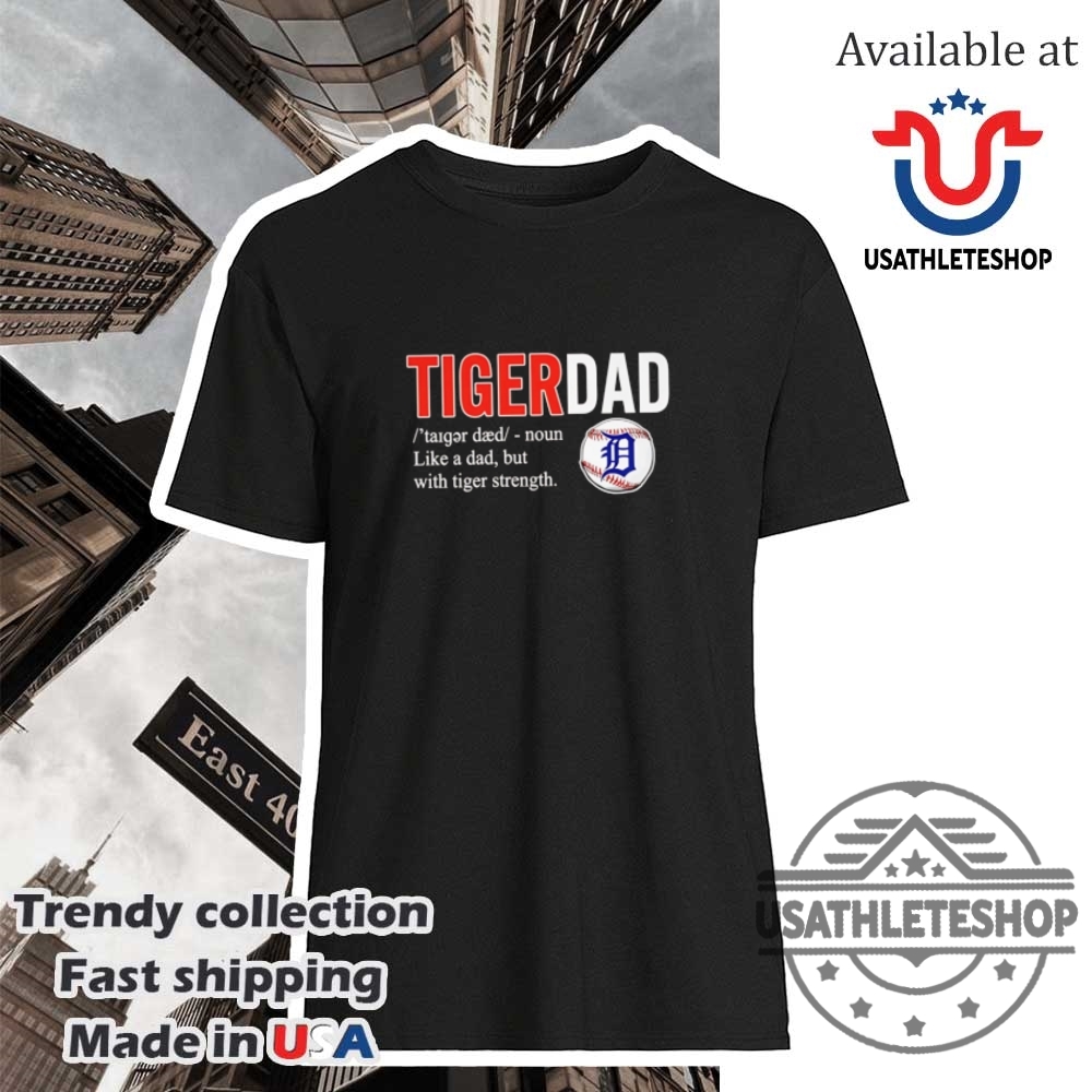 "Top New York T-Shirts: Yankees & Knicks Logo Tees Collection" 15 Tiger Dad Tshirt Like A Dad But With Tiger Strength