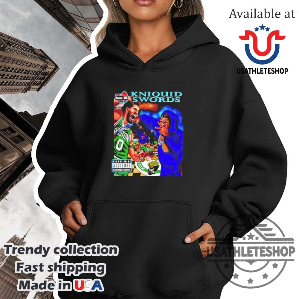 Liquid Swords Tshirt Knicks Vs Boston Celtics Game Day Tee 4 Liquid Swords T-Shirt – Knicks vs Boston Celtics Game Day Tee