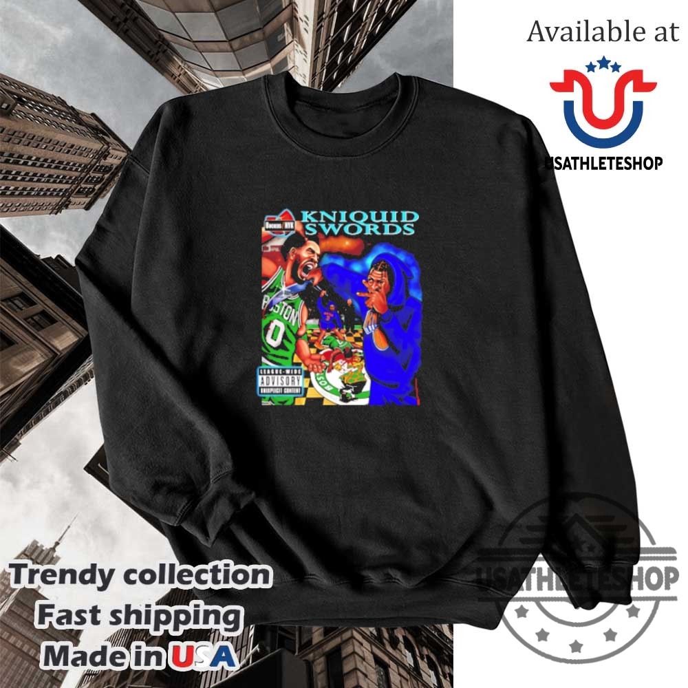 Liquid Swords Tshirt Knicks Vs Boston Celtics Game Day Tee 5 Liquid Swords T-Shirt – Knicks vs Boston Celtics Game Day Tee