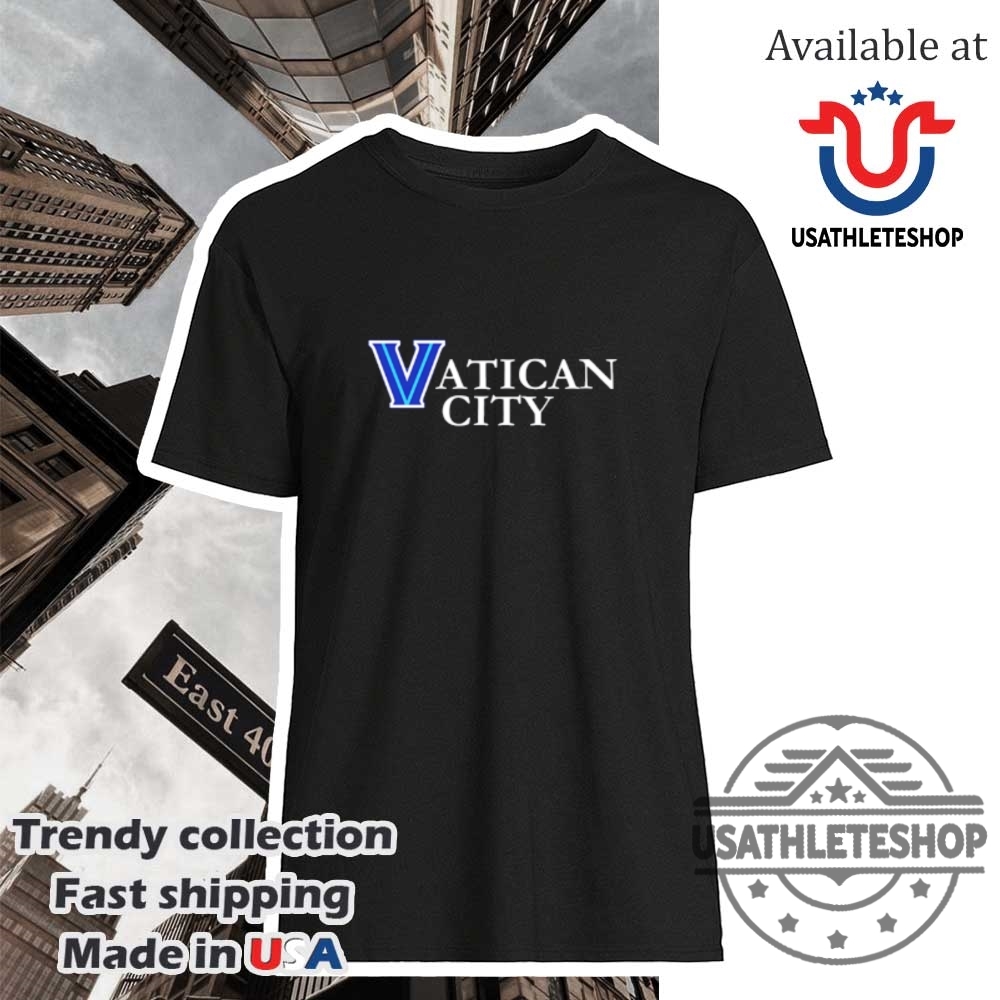 "Top New York T-Shirts: Yankees & Knicks Logo Tees Collection" 21 Vatican City Knicks Basketball Tshirt Rare Nba Culture Mashup