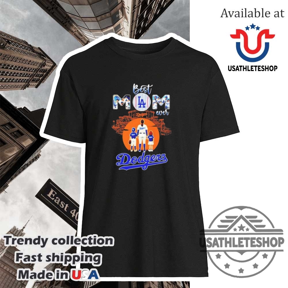 "Top New York T-Shirts: Yankees & Knicks Logo Tees Collection" 25 Best Mom Ever Los Angeles Dodgers Mothers Day Baseball Shirt