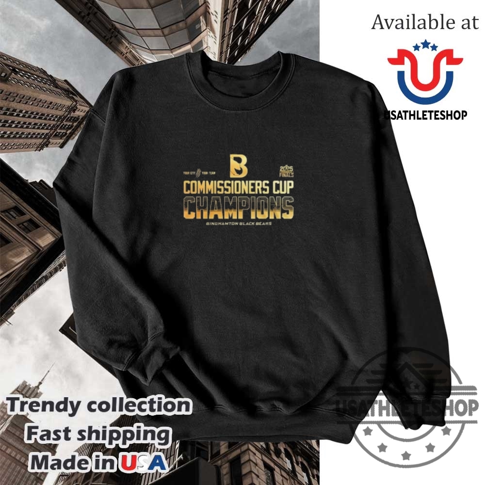 Binghamton Black Bears 2025 Cup Finals Champions Gold Shirt Black To Back 5 Binghamton Black Bears 2025 Cup Finals Champions Gold Shirt – Black to Back