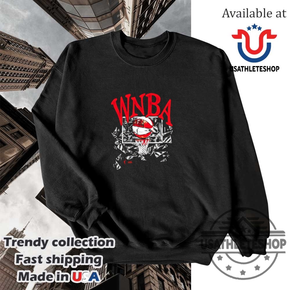 Wnba Volleyball Shattered Glass Empowerment Tshirt 5 WNBA Volleyball Shattered Glass Empowerment T-Shirt