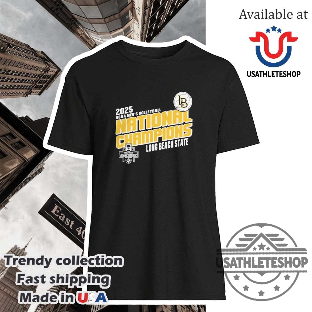 "Top New York T-Shirts: Yankees & Knicks Logo Tees Collection" 36 2025 National Champions Long Beach State University Shirt
