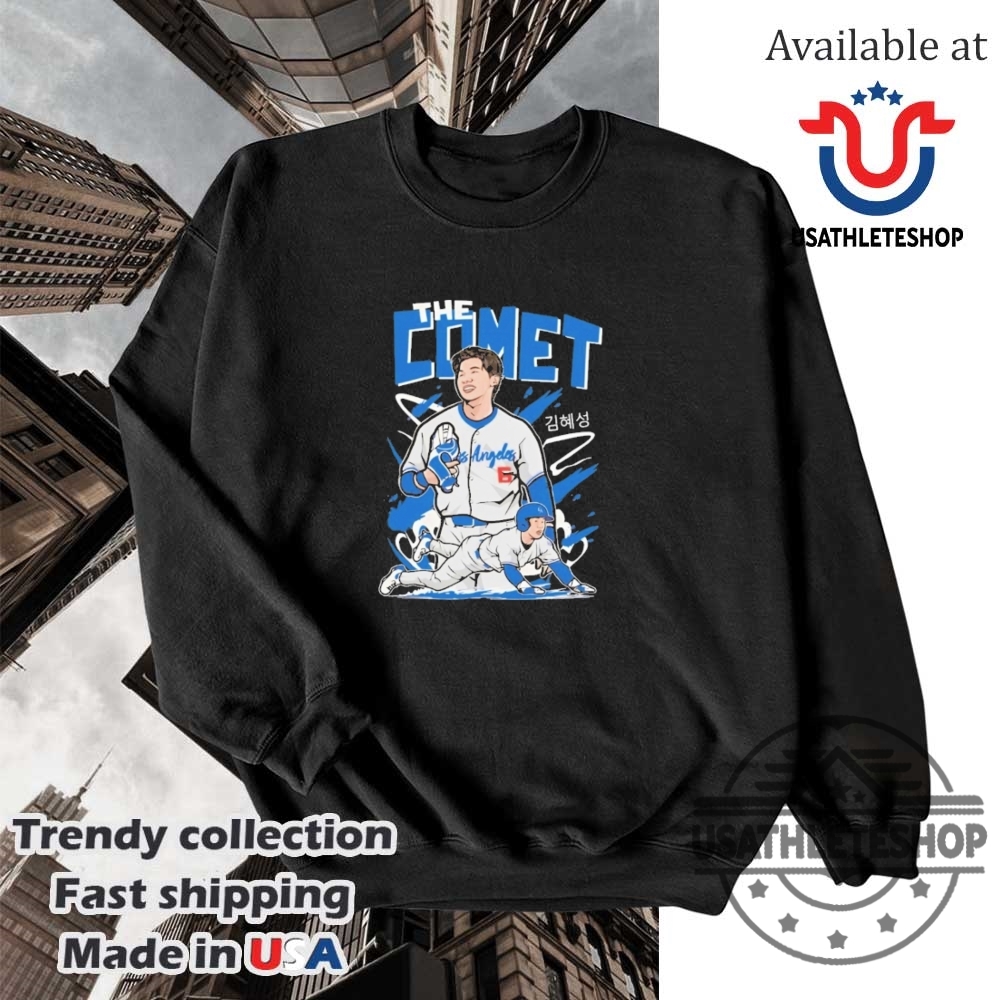 Hyeseong Kim The Comet Dodgers Shirt 5 Hyeseong Kim The Comet Dodgers Shirt