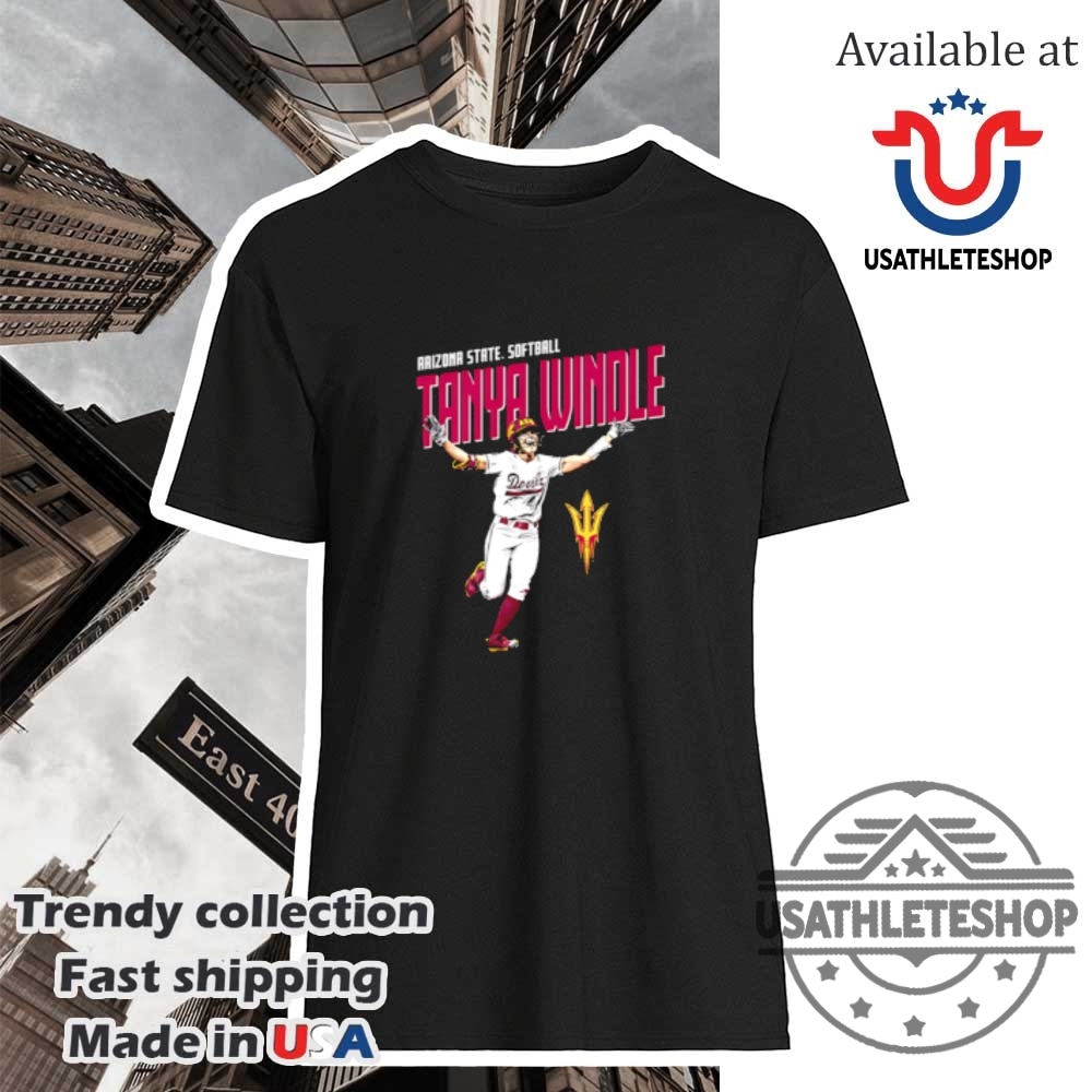 "Top New York T-Shirts: Yankees & Knicks Logo Tees Collection" 39 Tanya Windle Arizona State Softball Illustrated Shirt