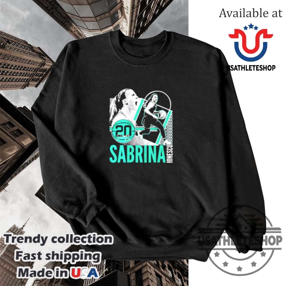 Sabrina Ionescu New York Liberty Collage Frame Signature Shirt 5 Sabrina Ionescu New York Liberty Collage Frame signature shirt