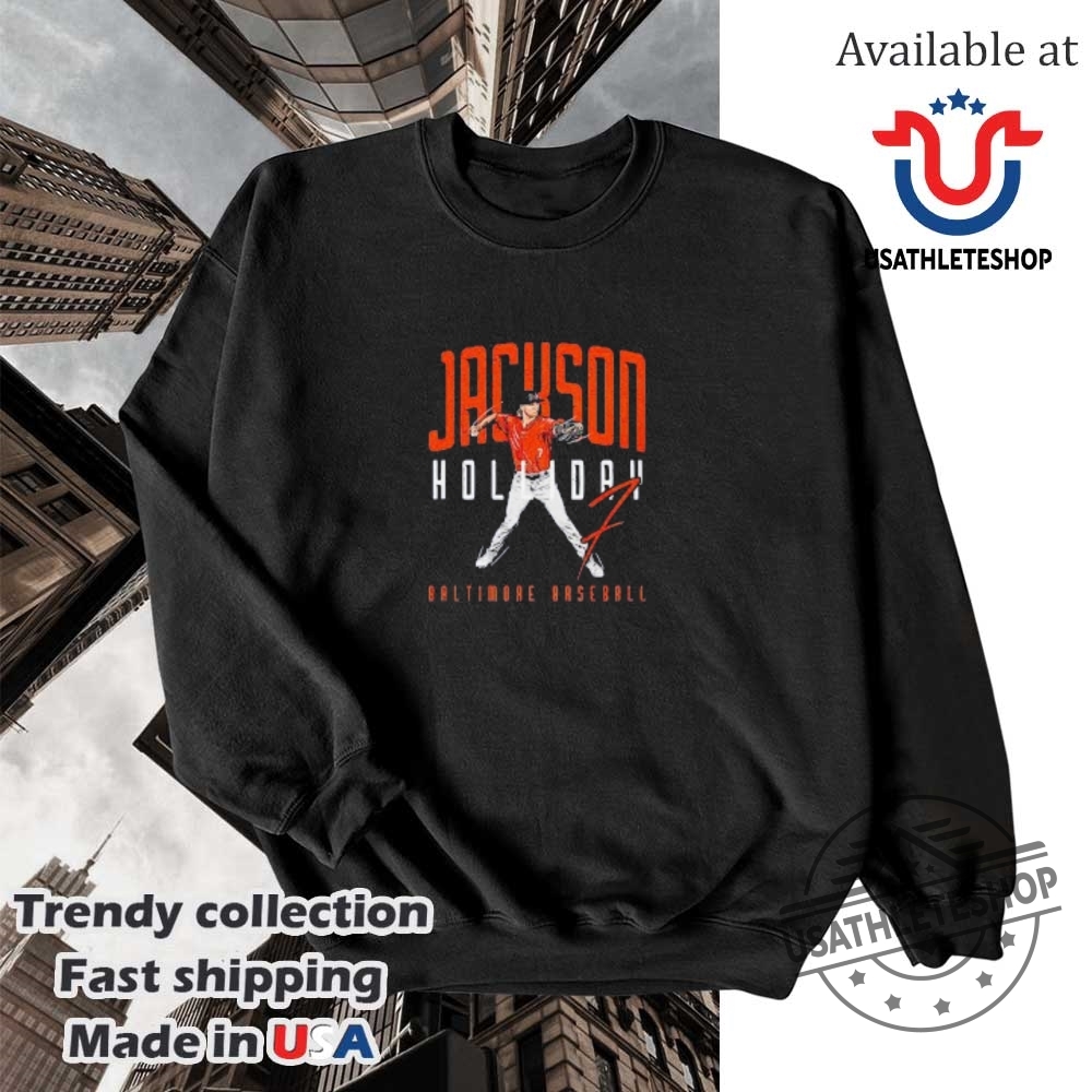 Jackson Holliday Baltimore Orioles Cartoon Player Name Shirt 5 Jackson Holliday Baltimore Orioles cartoon player name shirt