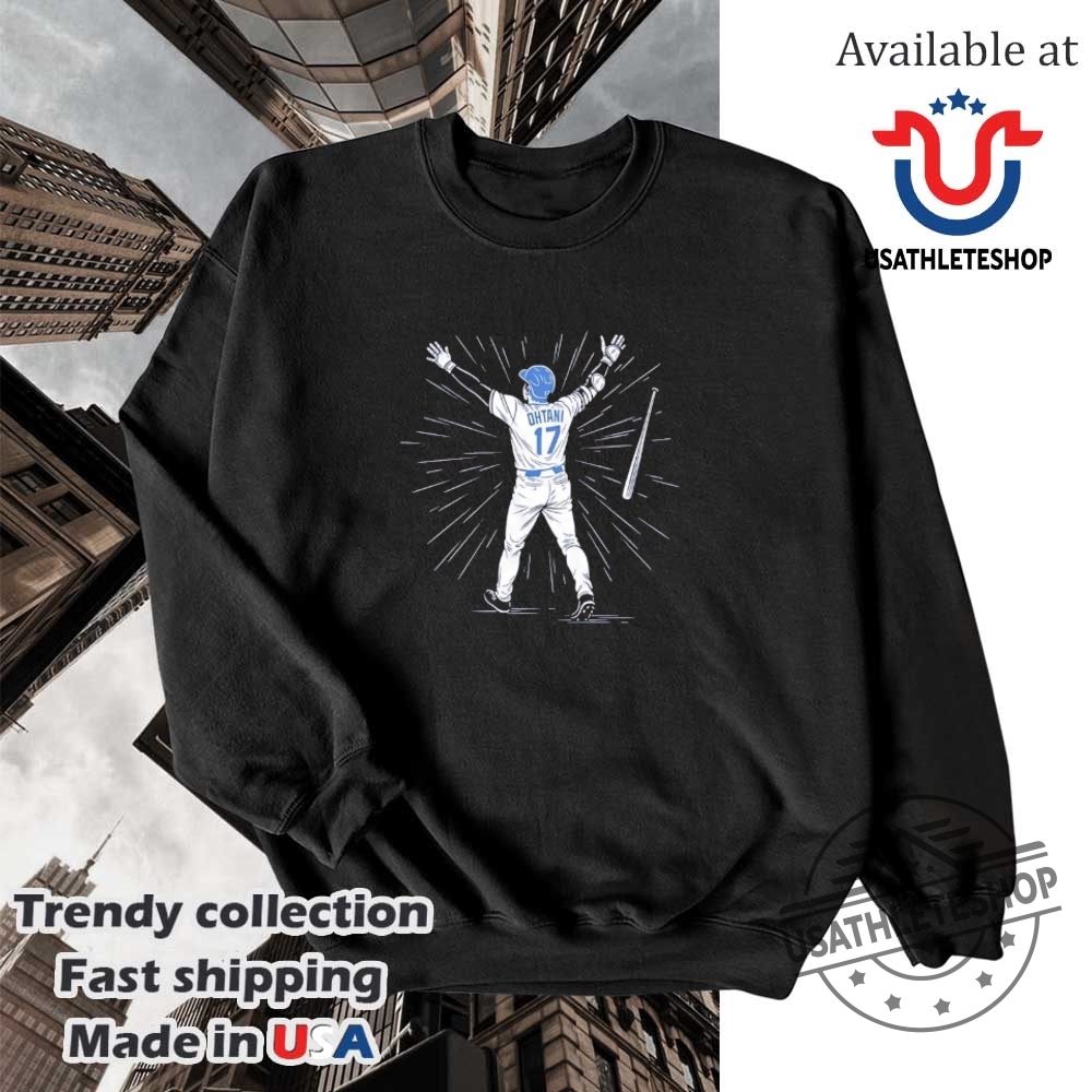 Shohei Ohtani Goahead Home Run Shirt 5 Shohei Ohtani go-ahead home run shirt