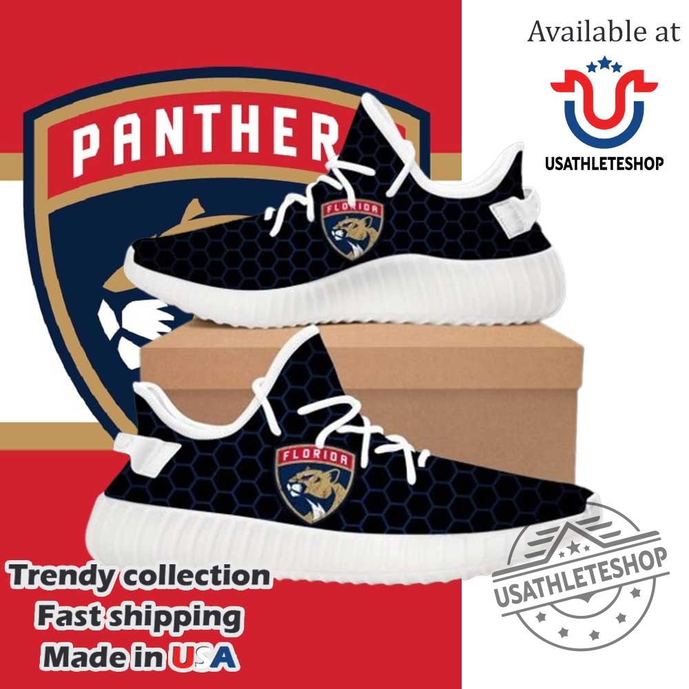 "Top Custom Sneakers for Toronto Maple Leafs & NHL Fans" 8 Nhl Florida Panthers Black Yeezy Boost Sneakers