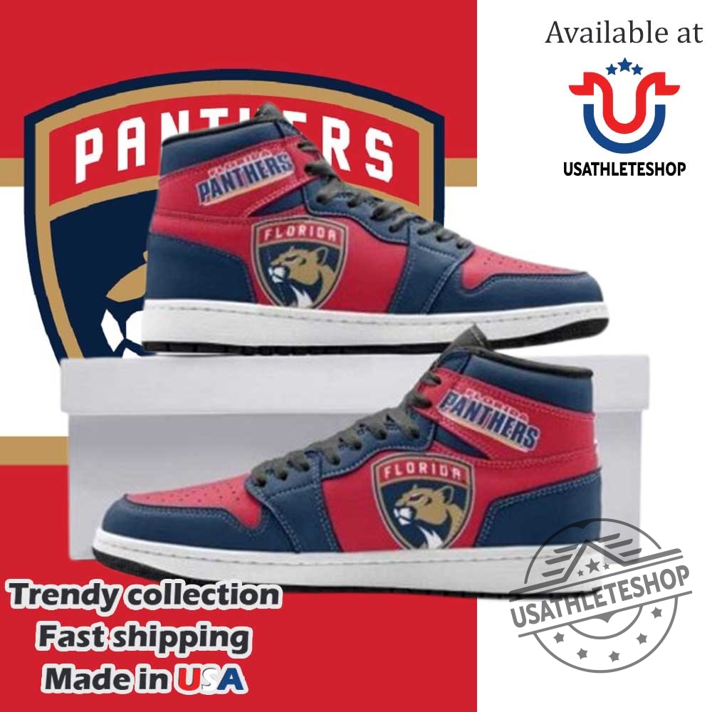 "Top Custom Sneakers for Toronto Maple Leafs & NHL Fans" 9 Nhl Florida Panthers Air Jordan 1 High Sneakers