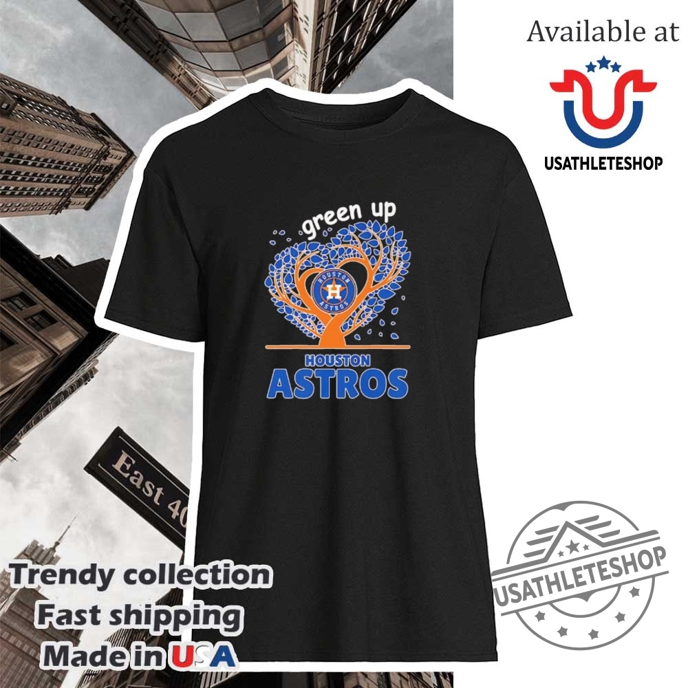 "Discover the Hottest New York Knicks Apparel: Top 5 Must-Have Shirts" 25 Houston Astros Green Up Tree Heart Shirt