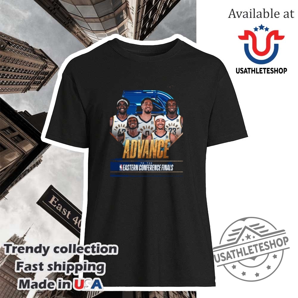 "Discover the Hottest New York Knicks Apparel: Top 5 Must-Have Shirts" 34 Indiana Pacers To The Eastern Conference Finals Shirt
