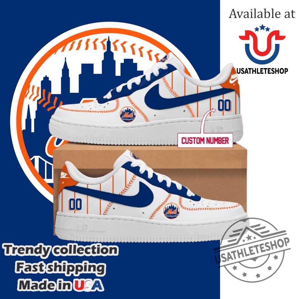 "Top 5 Vintage and Custom New York Yankees Sneakers for Fans" 9 New York Mets Mlb Personalized Air Force 1 Sneaker