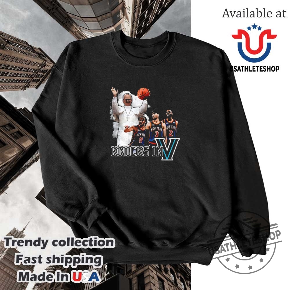 New York Knicks In Five Team Of God Shirt 5 New York Knicks in five team of God shirt