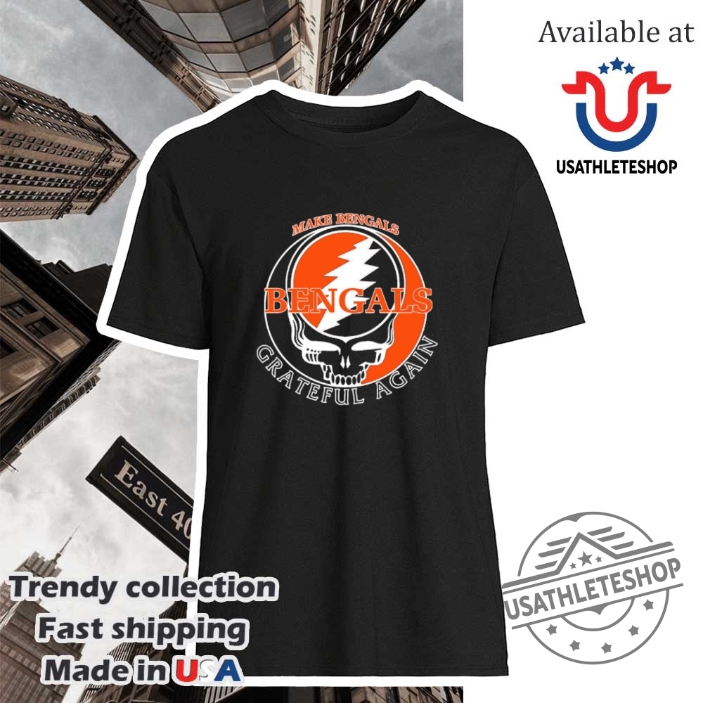 "Express Your Team Pride with Custom Gameday Shirts for Fans" 29 Cincinnati Bengals Make Grateful Again Shirt
