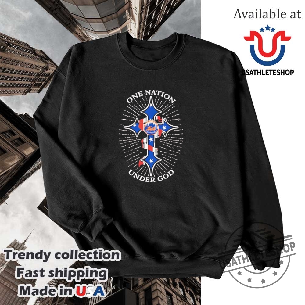 New York Mets One Nation Under God Shirt 5 New York Mets one nation under God shirt