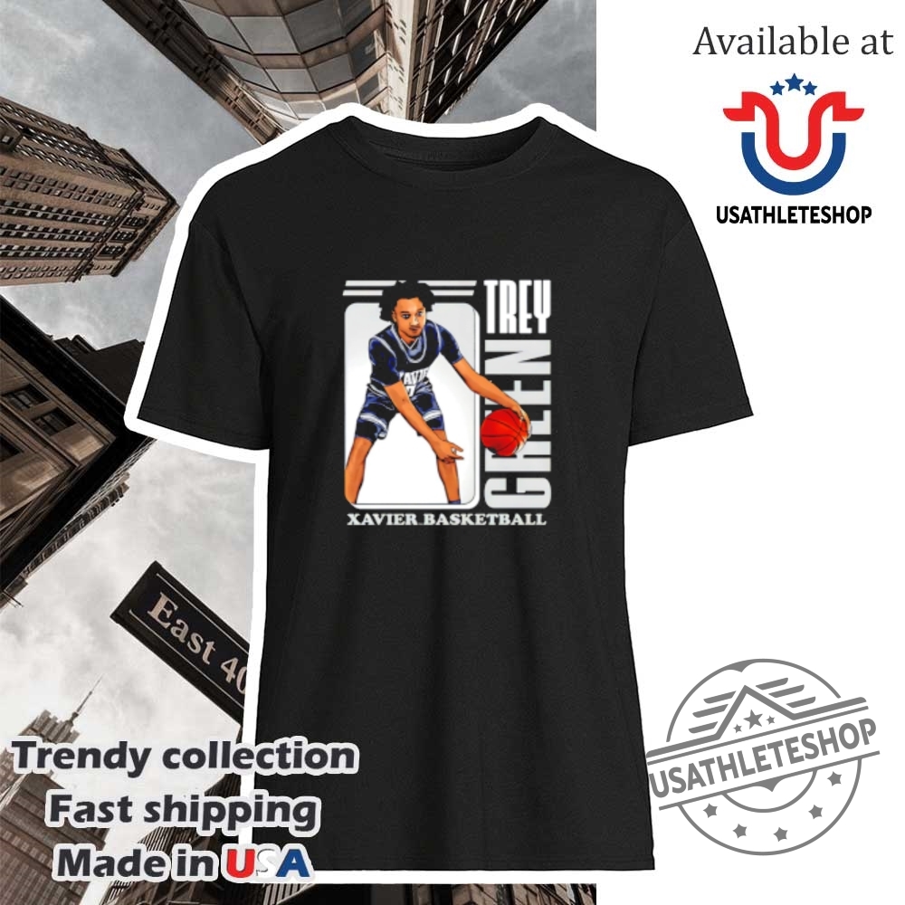 "Express Your Team Pride with Custom Gameday Shirts for Fans" 33 Trey Green Xavier Baseball Illustrated Shirt