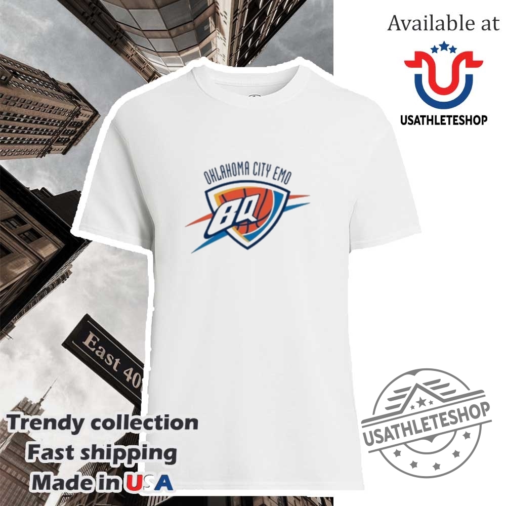 "Express Your Team Pride with Custom Gameday Shirts for Fans" 37 Oklahoma City Emo Ben Quad Shirt