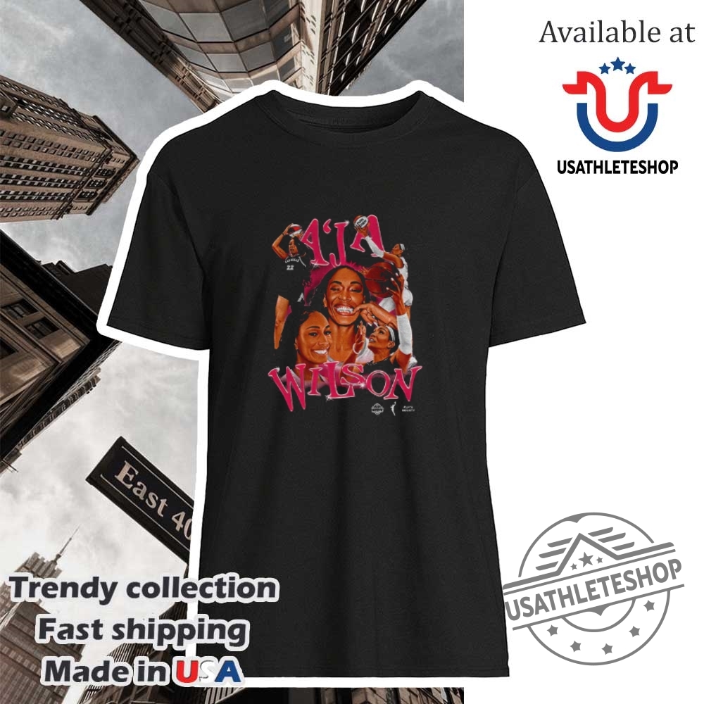 "Top 5 Must-Have Sports Shirts for 2025: Celebrate in Style!" 5 Aja Wilson Basketball Player Wnba Shirt