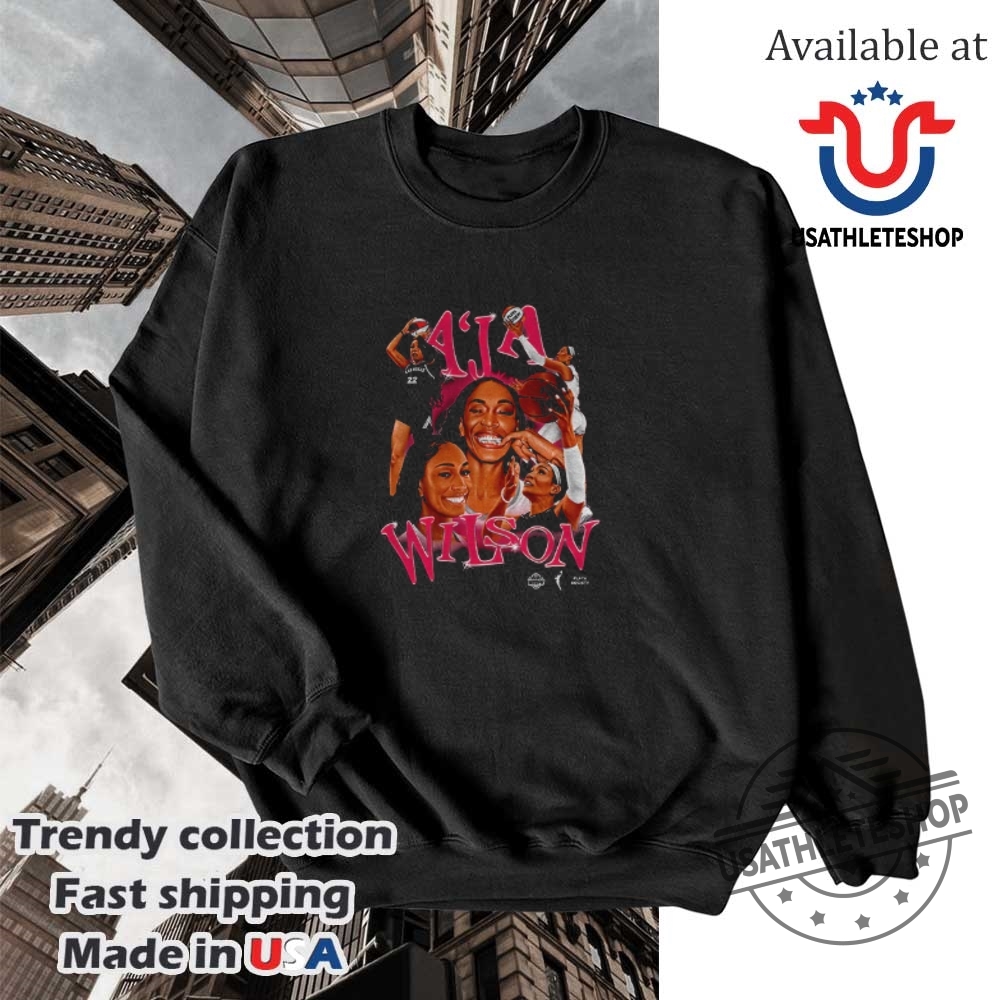 Aja Wilson Basketball Player Wnba Shirt 5 A’ja Wilson basketball player WNBA shirt