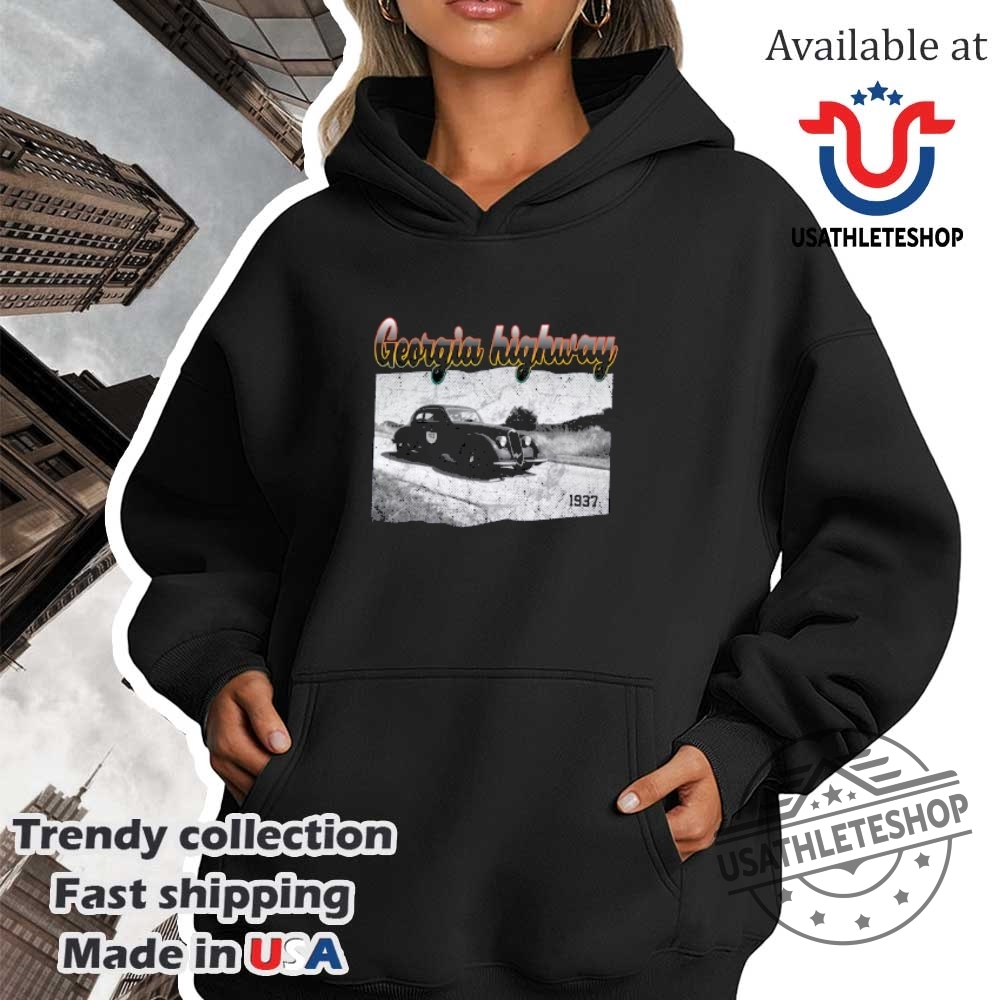 Georgia Highway 1937 Tshirt Retro Graphic Tee For Road Trip Lovers 4 Georgia Highway 1937 T-Shirt Retro Graphic Tee for Road Trip Lovers