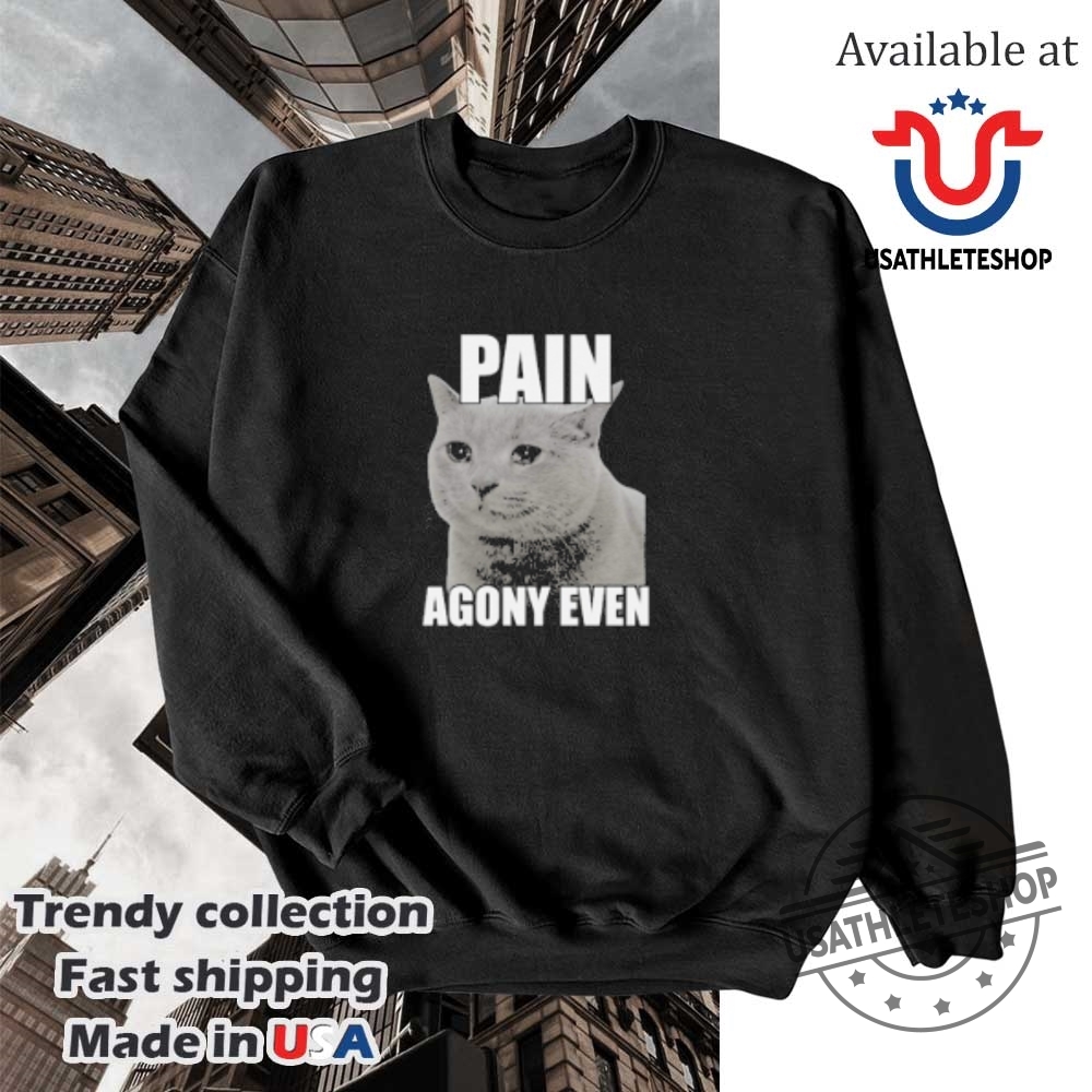 Pain Agony Even Cat Tshirts 5 Pain Agony Even Cat T-Shirts