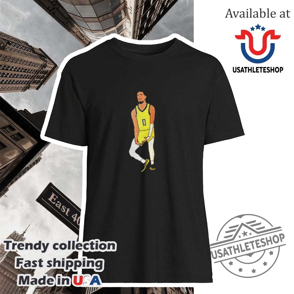 "Top 5 Must-Have Sports Shirts for 2025: Celebrate in Style!" 25 Tyrese Haliburton Indiana Pacers Big Ball Pose Shirt