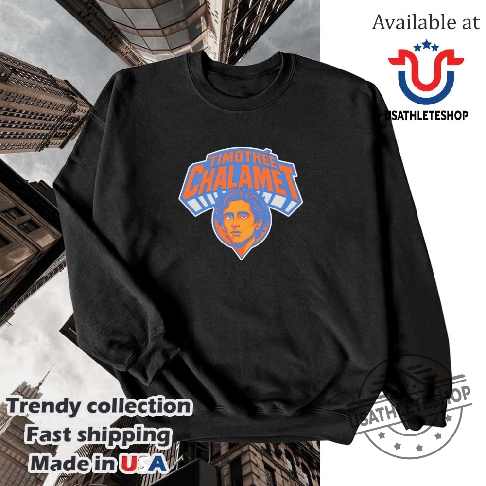 New York Knicks Actor Timothee Chalamet Shirt 5 New York Knicks actor Timothee Chalamet shirt