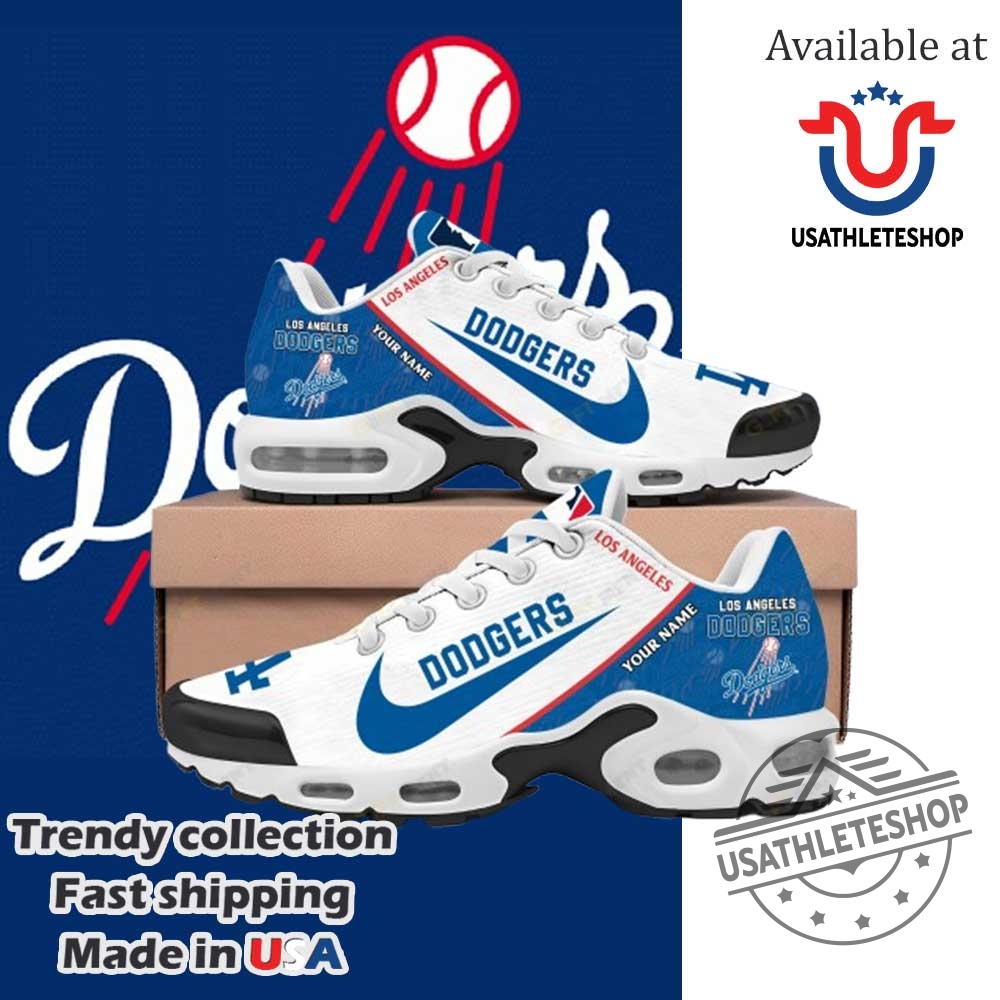 "Custom MLB Sneakers: Diamondbacks and Dodgers Personalized Shoe Collection" 3 Arizona Diamondbacks Custom Name Air Force 1 Sneaker