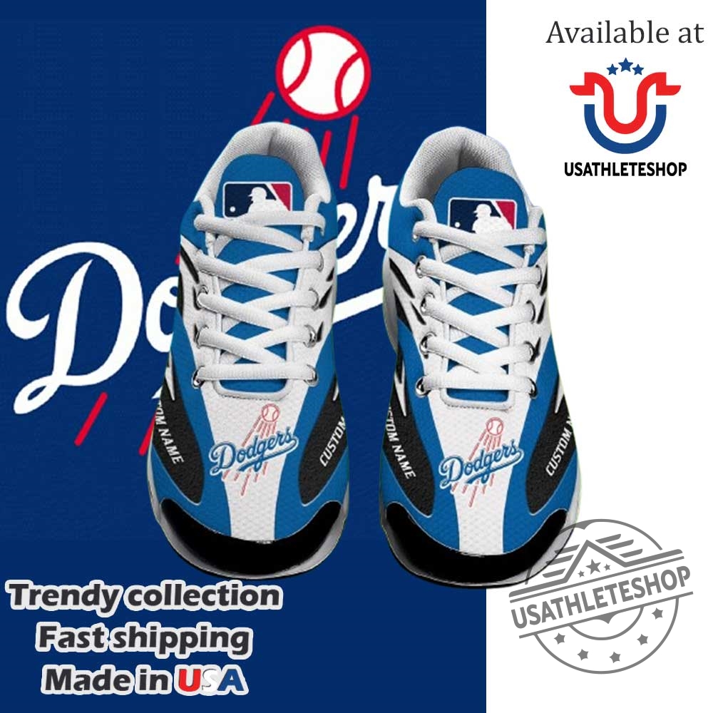 Custom Los Angeles Dodgers Sneakers Personalized Baseball Fan Running Shoes 6 Custom Los Angeles Dodgers Sneakers – Personalized Baseball Fan Running Shoes