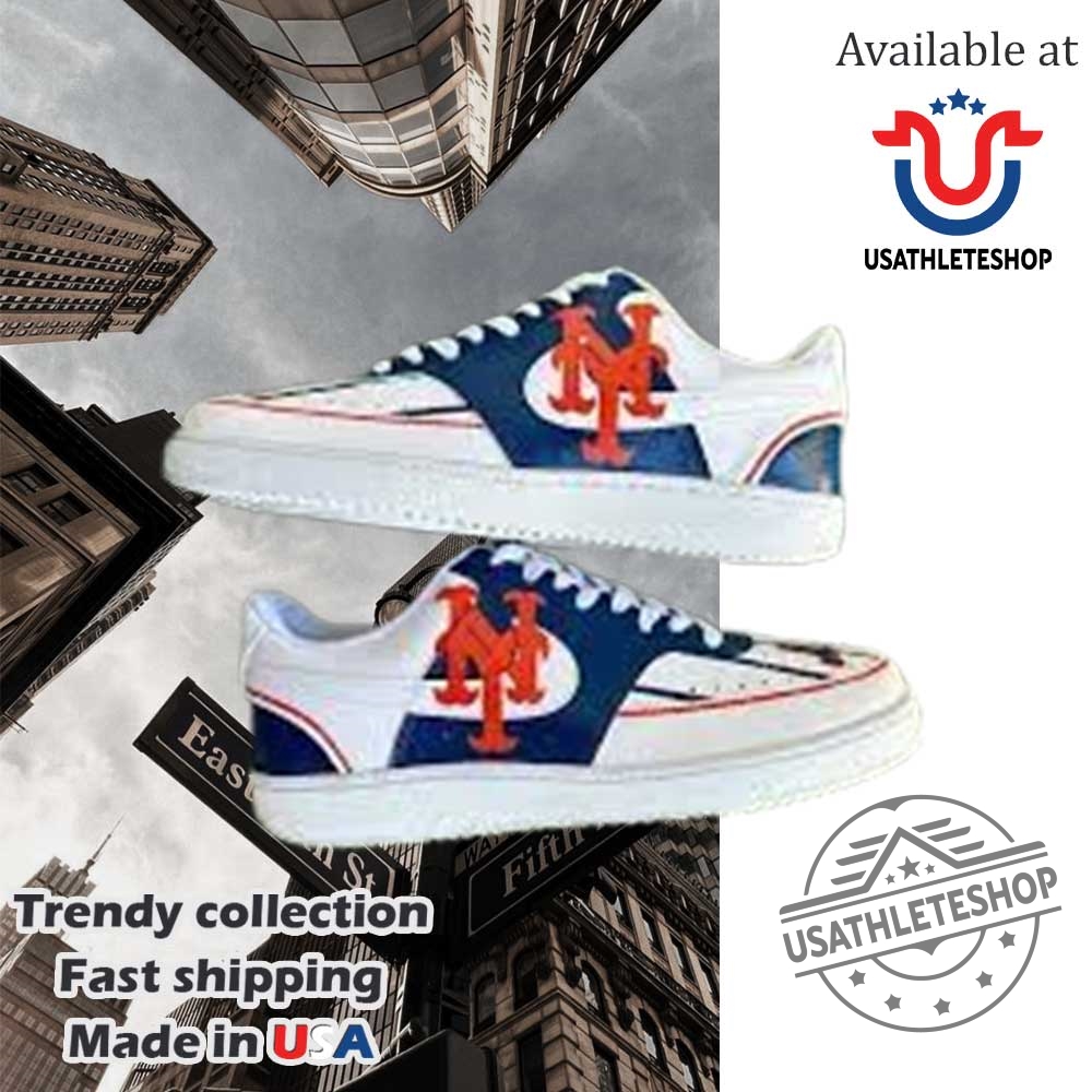 New York Mets Custom Sneakers Blue Orange Baseball Fan Low Top Shoes 3 New York Mets Custom Sneakers – Blue & Orange Baseball Fan Low Top Shoes