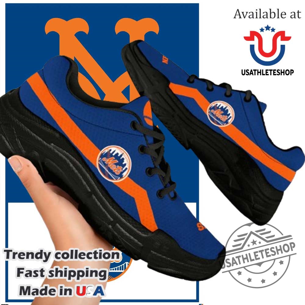 "Custom MLB Sneakers: Diamondbacks and Dodgers Personalized Shoe Collection" 10 Edition Chunky Sneakers With Line New York Mets Shoes