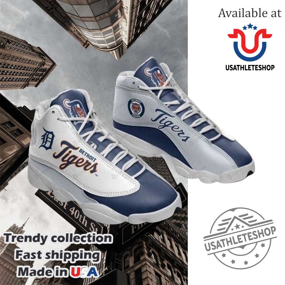 Mlb Detroit Tigers Air Jordan 13 Shoes 3 MLB Detroit Tigers Air Jordan 13 Shoes
