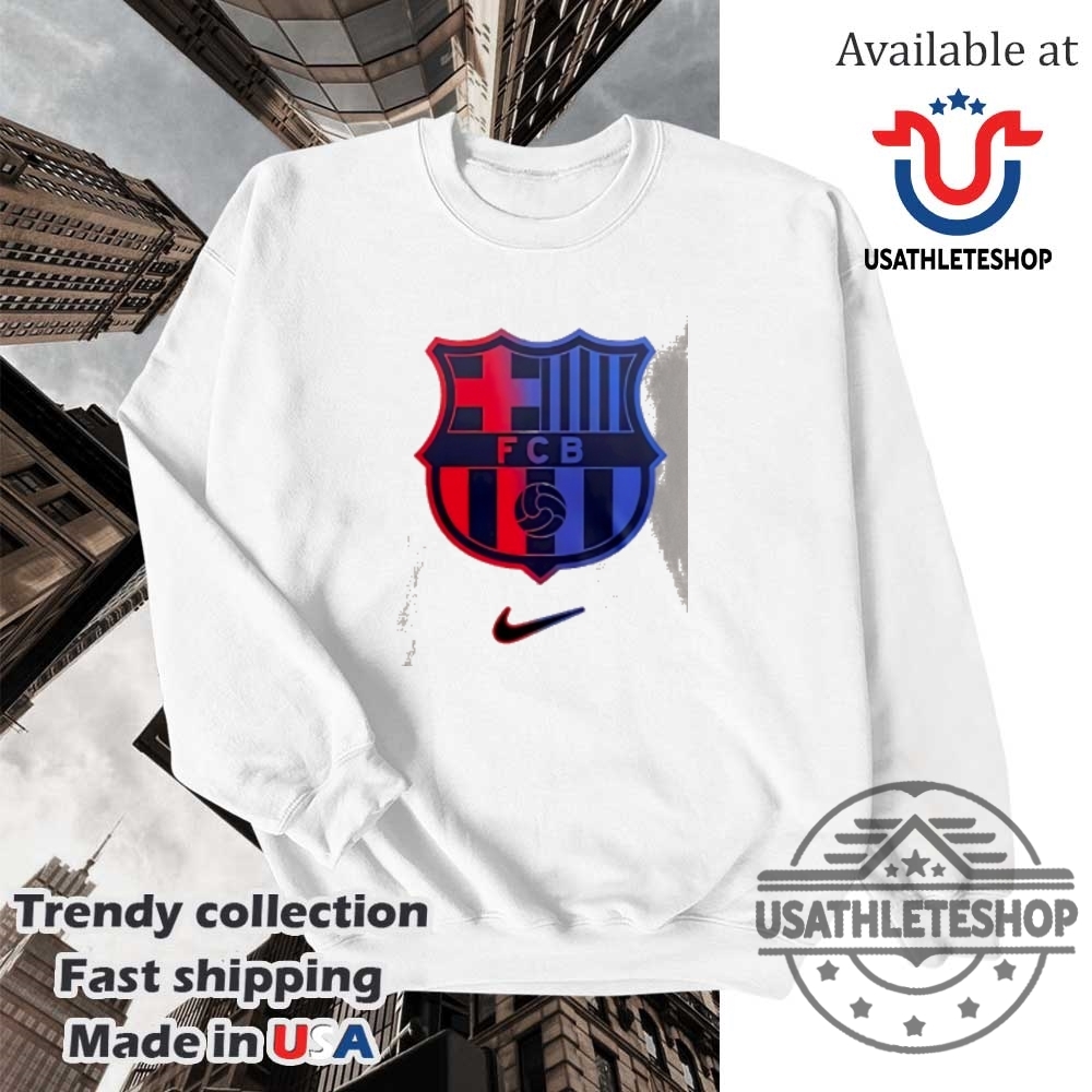 Fc Barcelona La Liga Winners 2025 El Nostre Nike Logo Shirt 5 FC Barcelona La Liga Winners 2025 El Nostre Nike logo shirt