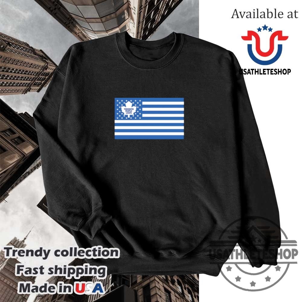 Toronto Maple Leafs American Flag Shirt 5 Toronto Maple Leafs American Flag Shirt