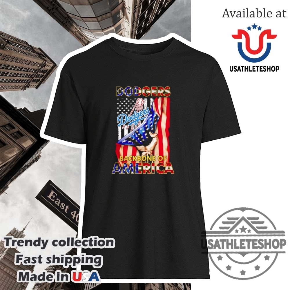 "Celebrate Barcelona's 2024-2025 La Liga Triumph with Exclusive Shirts" 23 Dodgers Backbone Of America Shirt
