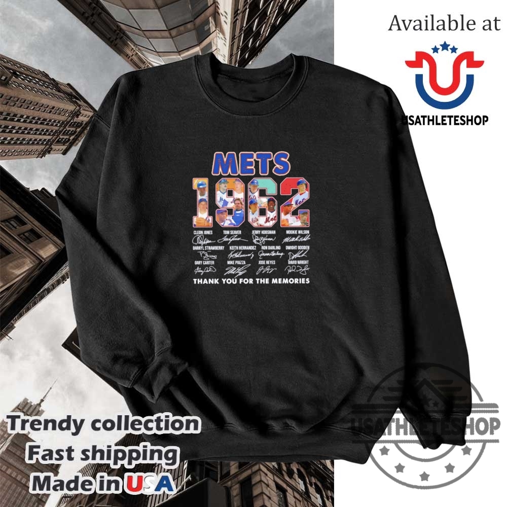 Mets 1962 Thank You For The Memories Signature Shirt 5 Mets 1962 thank you for the memories signature shirt