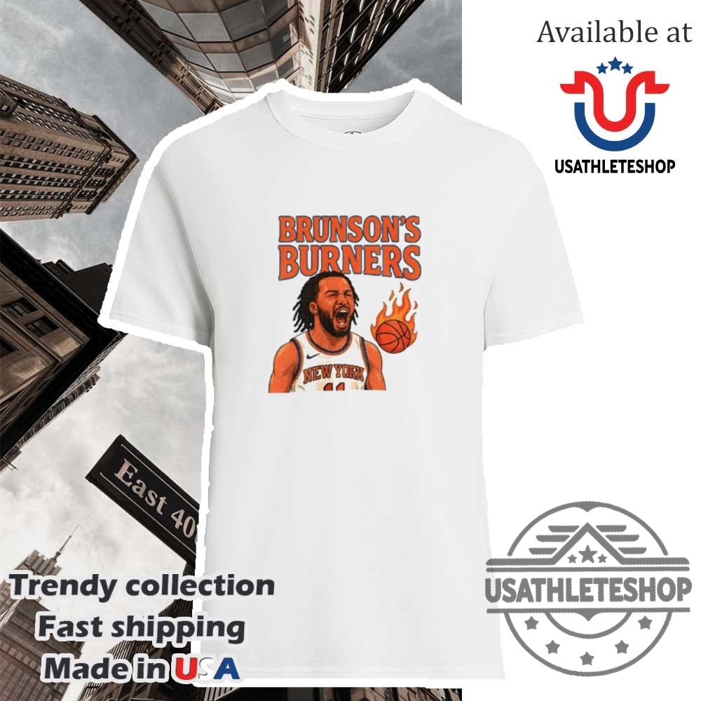 "Celebrate Barcelona's 2024-2025 La Liga Triumph with Exclusive Shirts" 33 Jaylen Brunson Knicks Playoffs Bunsons Burners Shirt