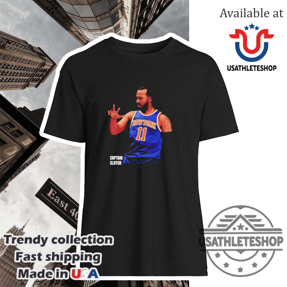 "Celebrate Barcelona's 2024-2025 La Liga Triumph with Exclusive Shirts" 35 Jalen Brunson New York Knicks Captain Clutch Shirt
