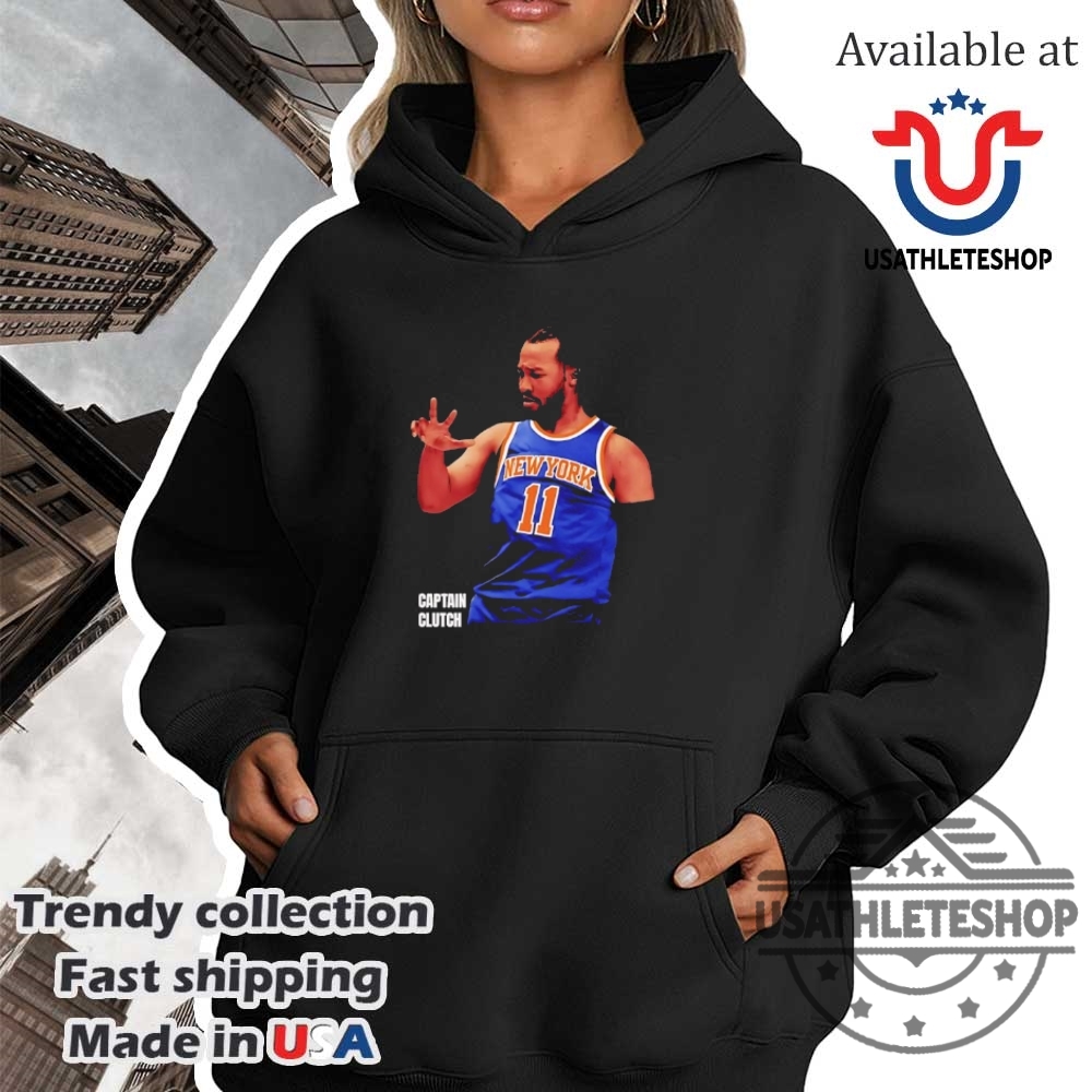 Jalen Brunson New York Knicks Captain Clutch Shirt 4 Jalen Brunson New York Knicks Captain Clutch shirt