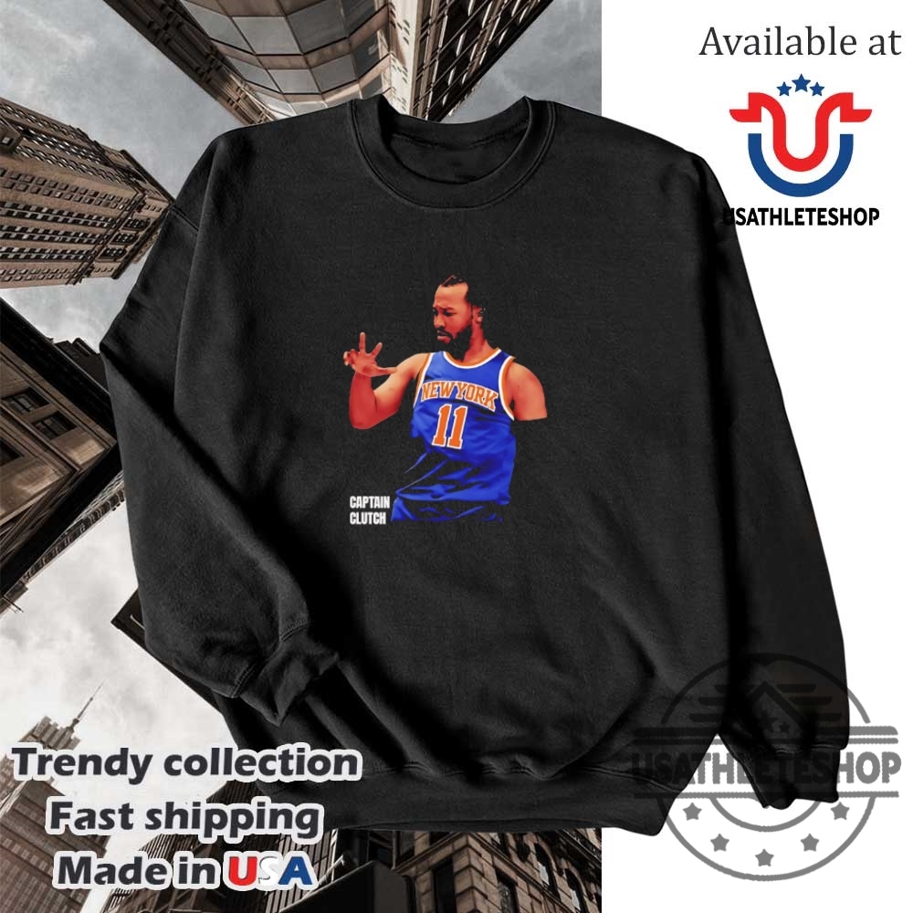 Jalen Brunson New York Knicks Captain Clutch Shirt 5 Jalen Brunson New York Knicks Captain Clutch shirt