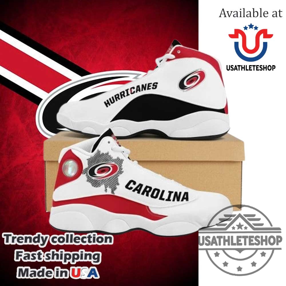 Nhl Carolina Hurricanes Air Jordan 13 Shoes 3 NHL Carolina Hurricanes Air Jordan 13 Shoes