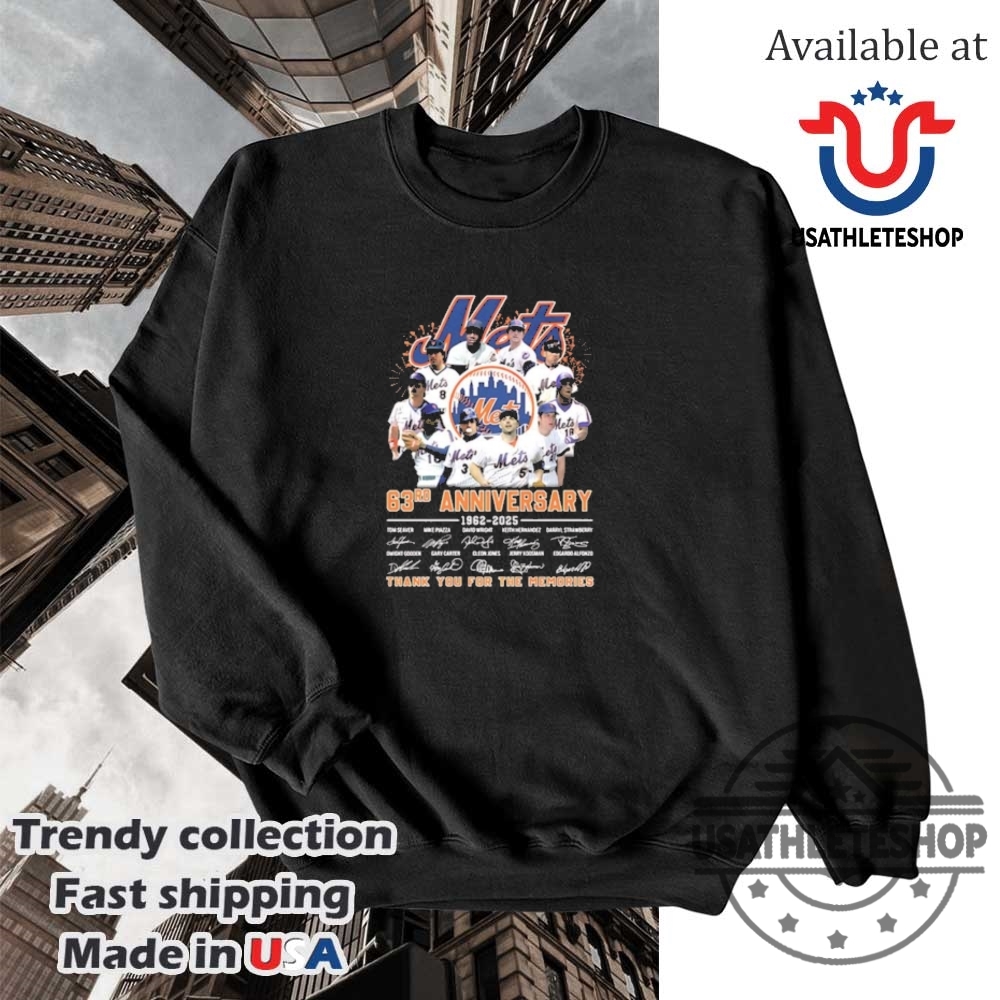 New York Mets 63Rd Anniversary Thank You For The Memories Signatures Shirt 5 New York Mets 63rd anniversary thank you for the memories signatures shirt