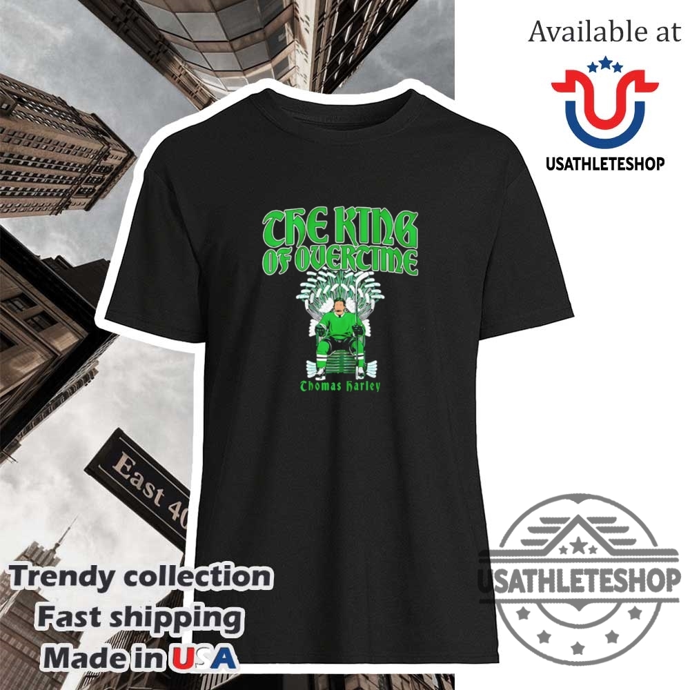 Discover the Best New York Yankees Themed Shirts for 2025 Fans! 20 Thomas Harley The King Of Overtime Dallas Stars Shirt