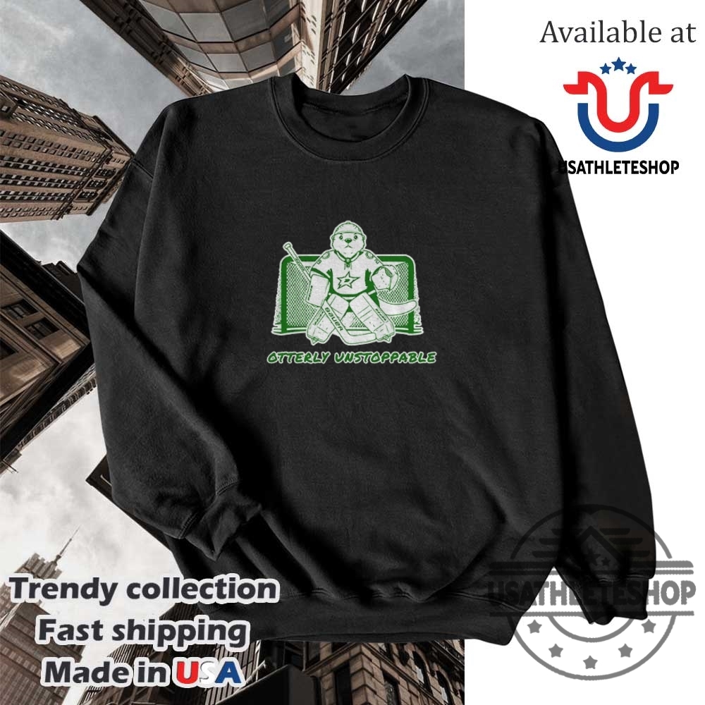 Jake Oettinger Dallas Stars Otterly Unstoppable Shirt 5 Jake Oettinger Dallas Stars Otterly Unstoppable shirt