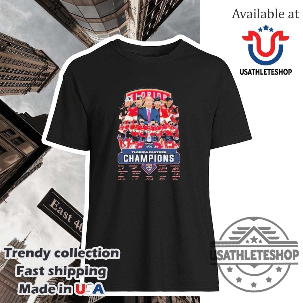 2024 Stanley Cup Final Florida Panther Champions Shirt